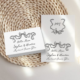 Cartões de lugar Dolce Vita Dobrados da Retro DIY