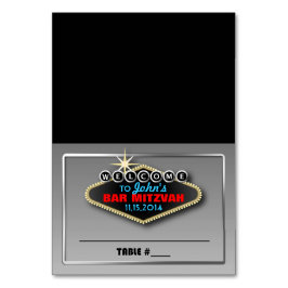 Cartões de Lugar Tendentes em Las Vegas Personaliz