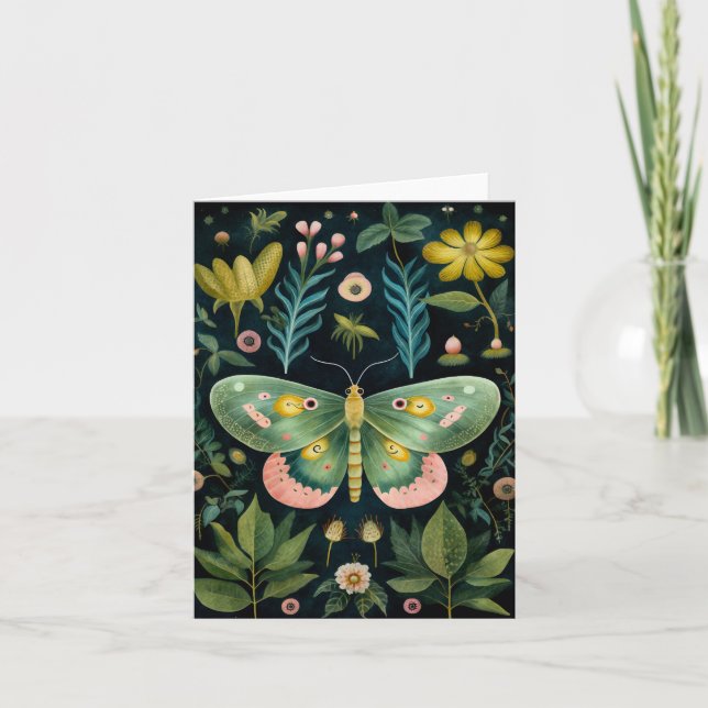 Cartões de Mariposas Deslumbrantes (Frente)