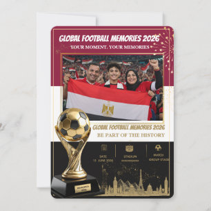 Cartões de Memórias de Futebol Global 2026