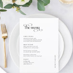 Cartões de menu clássicos de Mesa de casamento 5x7<br><div class="desc">Cartões de Mesa de Casamento Elegante 5x7" Cartões de Menu Plana Caligrafia Elegante Comer e Beber Menus de Casamento | Caligrafia Simples Menus De Casamento Russo,  Menus De Casamento Russo,  Menu De Casamento Floral,  Menu De Mesa De Casamento</div>