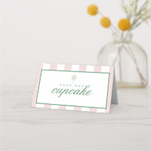 Cartões de menu de cor-de-golfe rosa