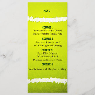 Cartões de menu Personalizar temas do Partido Espo