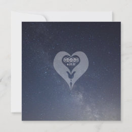 Cartões de Mesa de Agradecimento Chama Gêmea