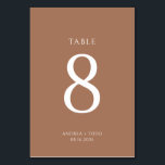 Cartões de Mesa de Casamento Russo com Foto Simple<br><div class="desc">Apresentando nossos Cartões de Mesa de Foto Simples e Cor Rústica, projetados para adicionar um toque de encanto rústico e personalização ao seu dia especial. Feito com atenção aos detalhes, essas cartas de mesa combinam sem problemas a simplicidade com elegância, garantindo que complementam qualquer decoração de casamento. Na frente, você...</div>