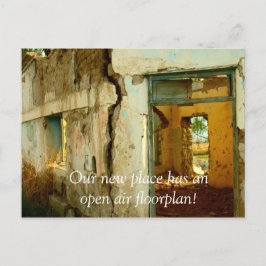 Cartões de Mudança de Endereço de Casa Caindo aos 