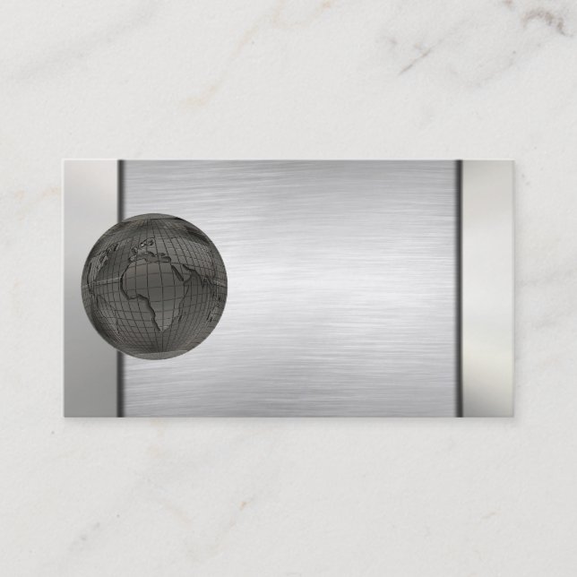 Cartões de mundo empresarial (Frente)