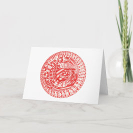 Cartões de música para bolas de Natal felizes