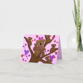 Cartões de Namorados Fofinho Koala