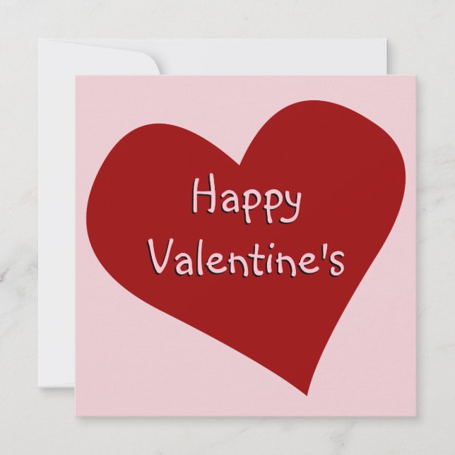 Cartões de namorados Personalizados (Frente)