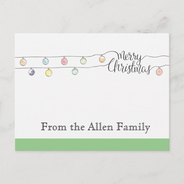 Cartões de Natal (Frente)