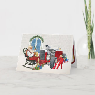 Cartões de Natal 7 do hot rod