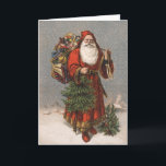 Cartões de Natal alemães do papai noel do vintage<br><div class="desc">Boas festas. Cumprimentos alemães do papai noel do Victorian. Cartões perfeitos para suas pais ou avós. Apenas podem recordar estas épocas afeiçoada. Pergunte-lhes sobre ela.</div>
