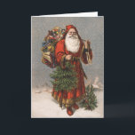 Cartões de Natal alemães do papai noel do vintage<br><div class="desc">Boas festas. Cumprimentos alemães do papai noel do Victorian. Cartões perfeitos para suas pais ou avós. Apenas podem recordar estas épocas afeiçoada. Pergunte-lhes sobre ela.</div>