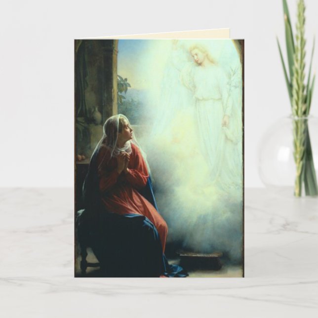 Cartões de Natal Anjos (Frente)