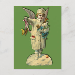 Cartões de natal Anjos Vitorianos e Adesivos