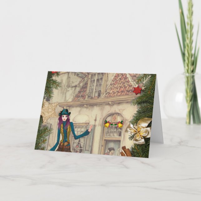 cartões de natal Anton Pieck (Frente)