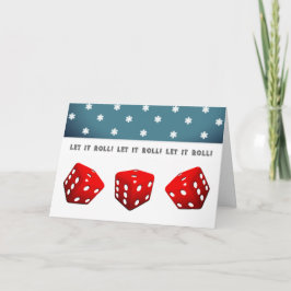 Cartões de Natal Bunco