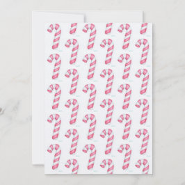 Cartões de Natal Candy Cane