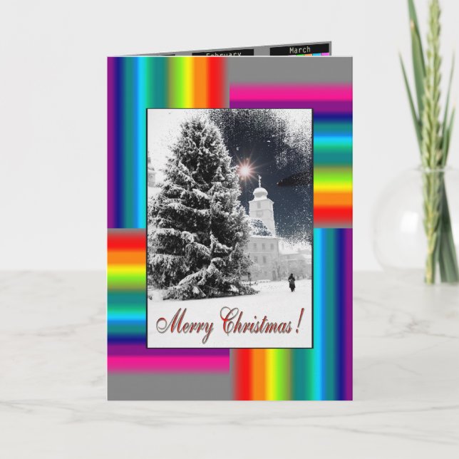 Cartões de Natal com Calendário 2011 (Frente)