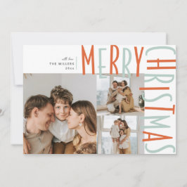 Cartões de Natal com Fotografias do Tipo Três em N