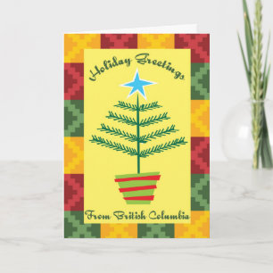 Cartões de natal Da Colúmbia Britânica