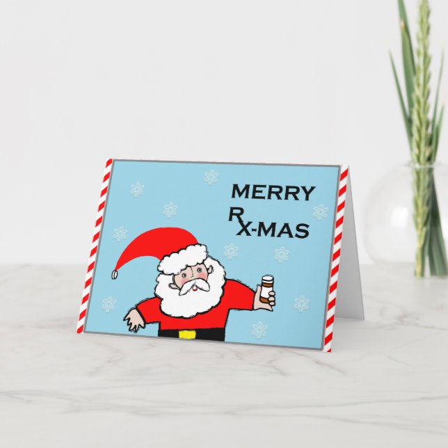 cartões de natal da farmácia (Frente)