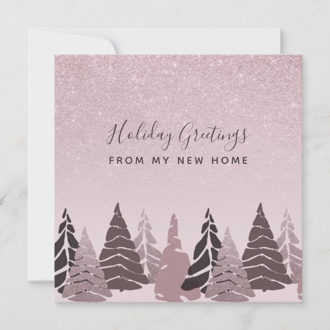 Cartões de natal da minha nova mudança de casa (Frente)