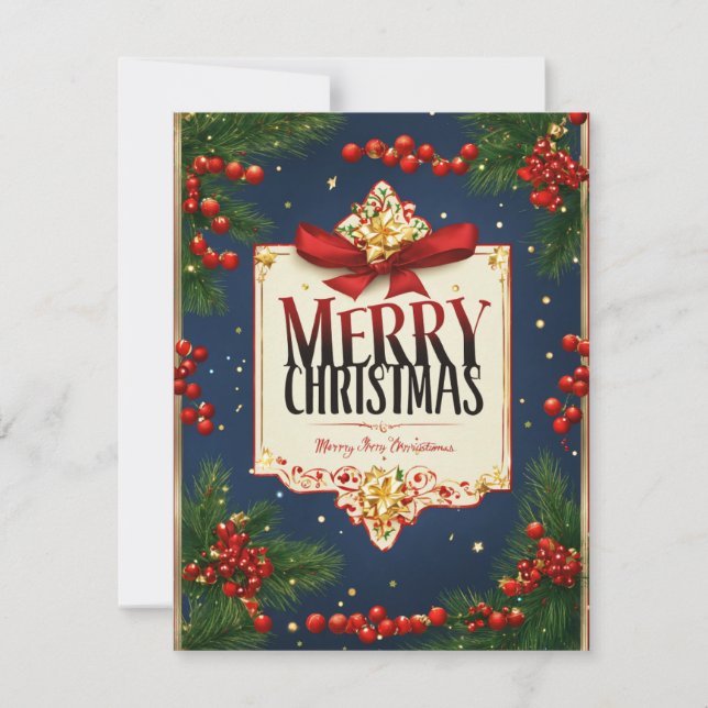 Cartões de Natal de 2024 (Frente)