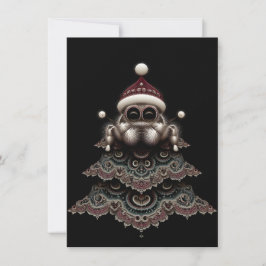 Cartões de Natal de Aranha Saltadora Únicos