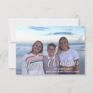 Cartões de Natal de Fotografias Modernas