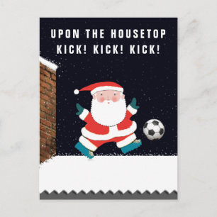 Cartões de Natal de Futebol