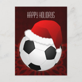 Cartões de Natal de jogador de futebol