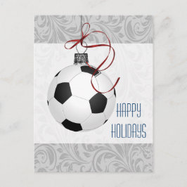 Cartões de Natal de jogador de futebol