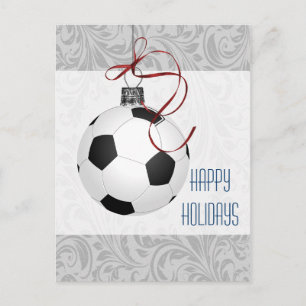 Cartões de Natal de jogador de futebol