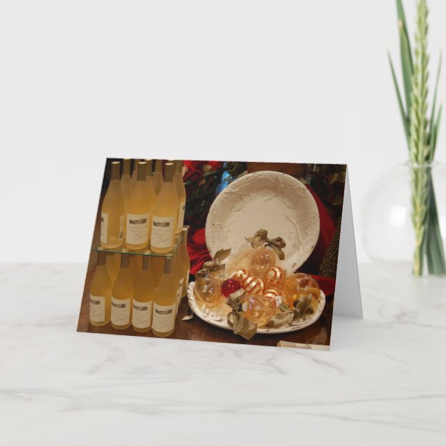 Cartões de Natal de Napa (Frente)