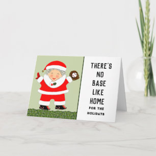 Cartões de natal de Natal de Baseball