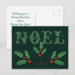 Cartões de Natal de Noel Personalizados