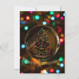 Cartões de Natal de obrigado personalizados