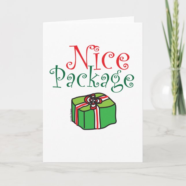 Cartões de natal de pacotes legais (Frente)