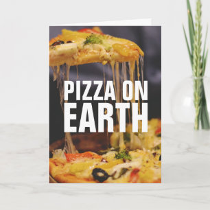 CARTÕES DE NATAL DE PIZZA ENGRAÇADOS