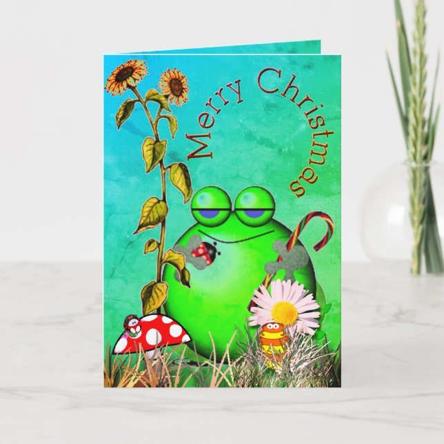 Cartões de natal de pouco uns (Frente)