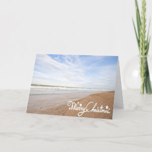 CARTÕES DE NATAL DE PRAIA DE NOSSA PRAIA