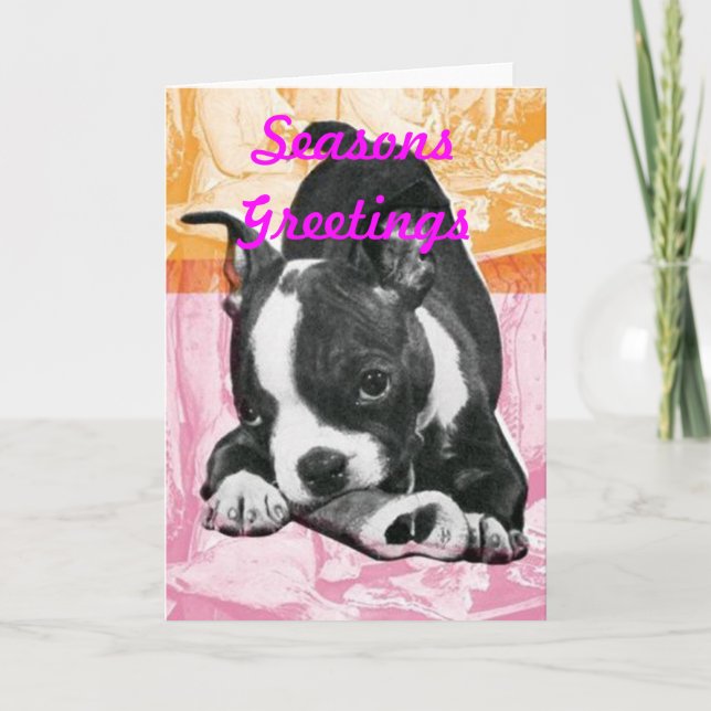 Cartões de natal de saudações de Seasons (Frente)