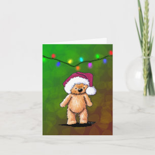 Cartões de Natal de Urso Pequeno