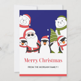 Cartões de Natal de Urso Polar, Gnome Papai Noel P