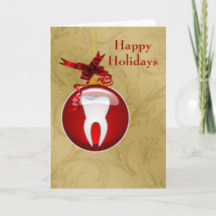 Cartões de natal Dentista