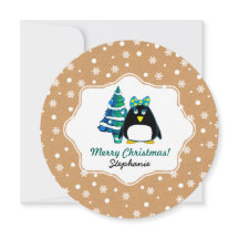 Cartões de Natal divertidos para crianças