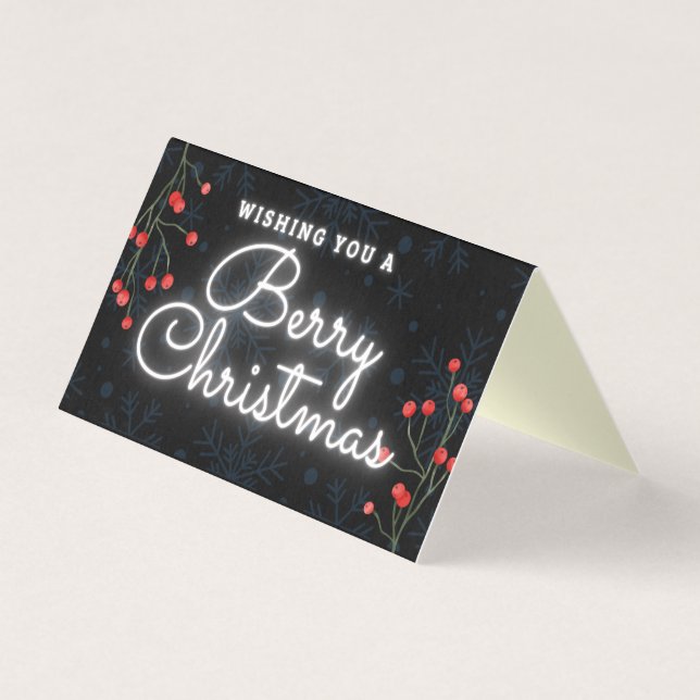 Cartões de Natal do Berry Christmas 25 Pack (Frente)