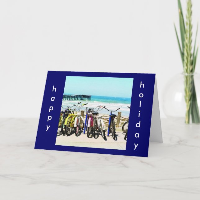 CARTÕES DE NATAL DO BIKE LOVER (Frente)